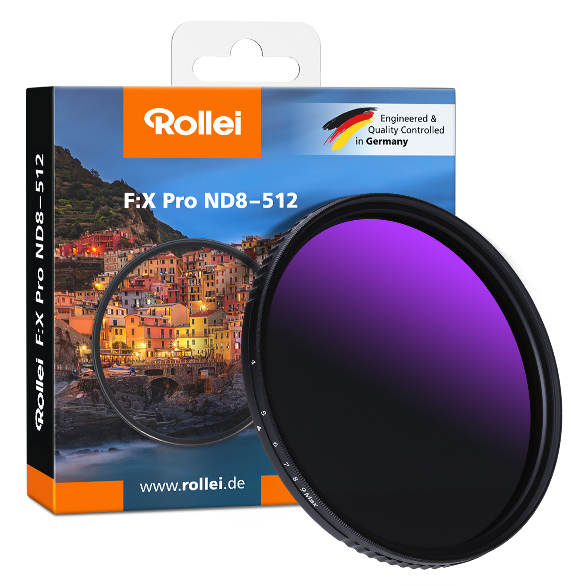 Fotografie Starter Bundle | C6i Carbon Stativ + Rollei Objektiv + ND-Filter
