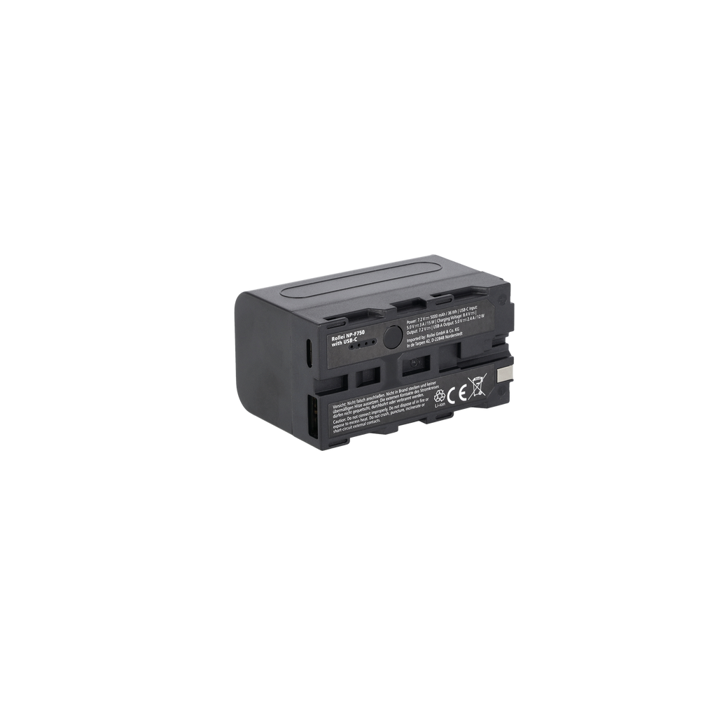 Akku mit USB-C | Typ NP-F | versch. Kapazitäten