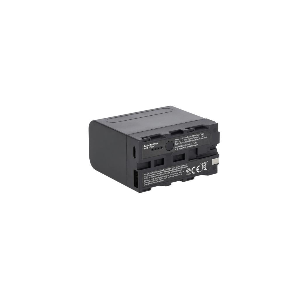 Akku mit USB-C | Typ NP-F | versch. Kapazitäten