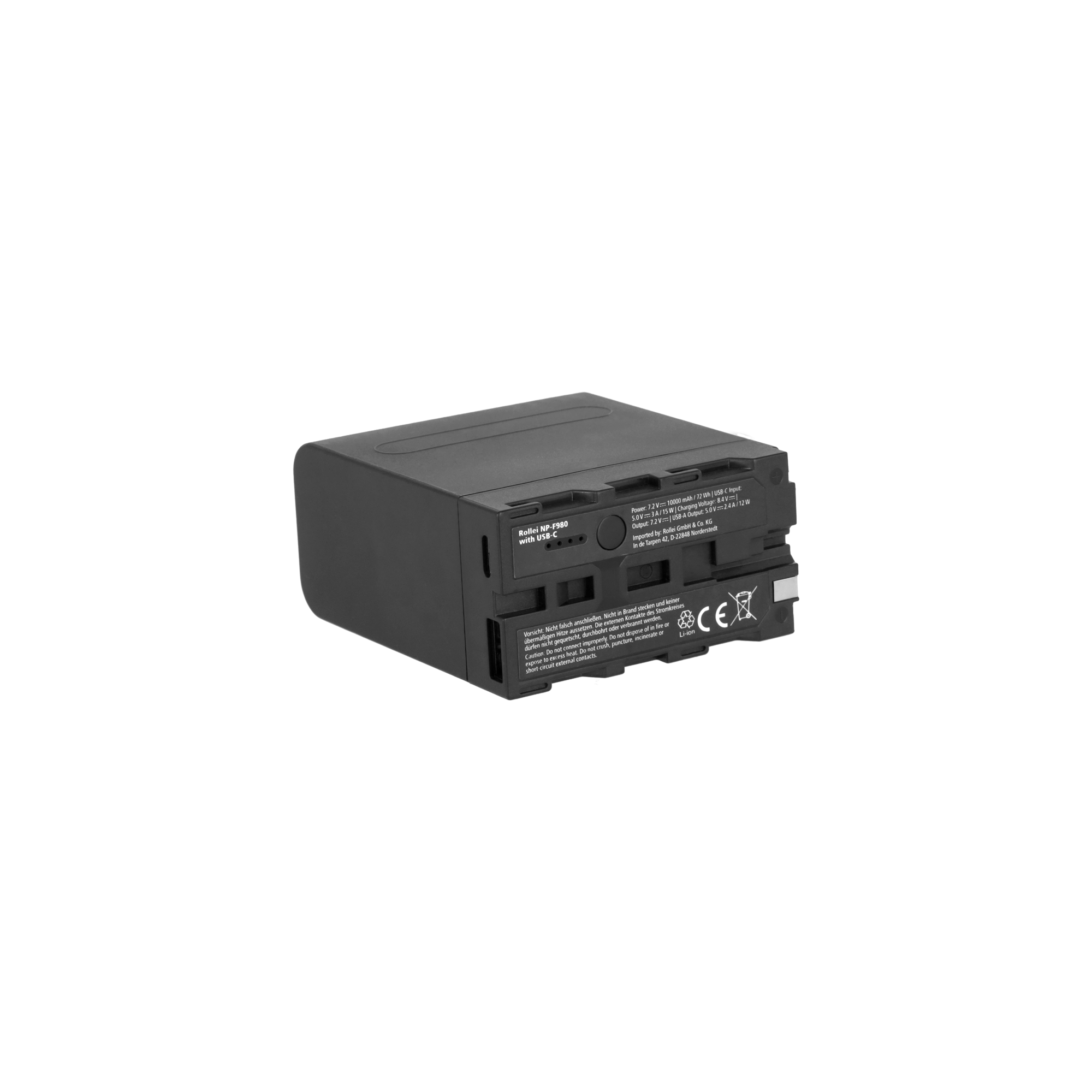 Akku mit USB-C | Typ NP-F | versch. Kapazitäten
