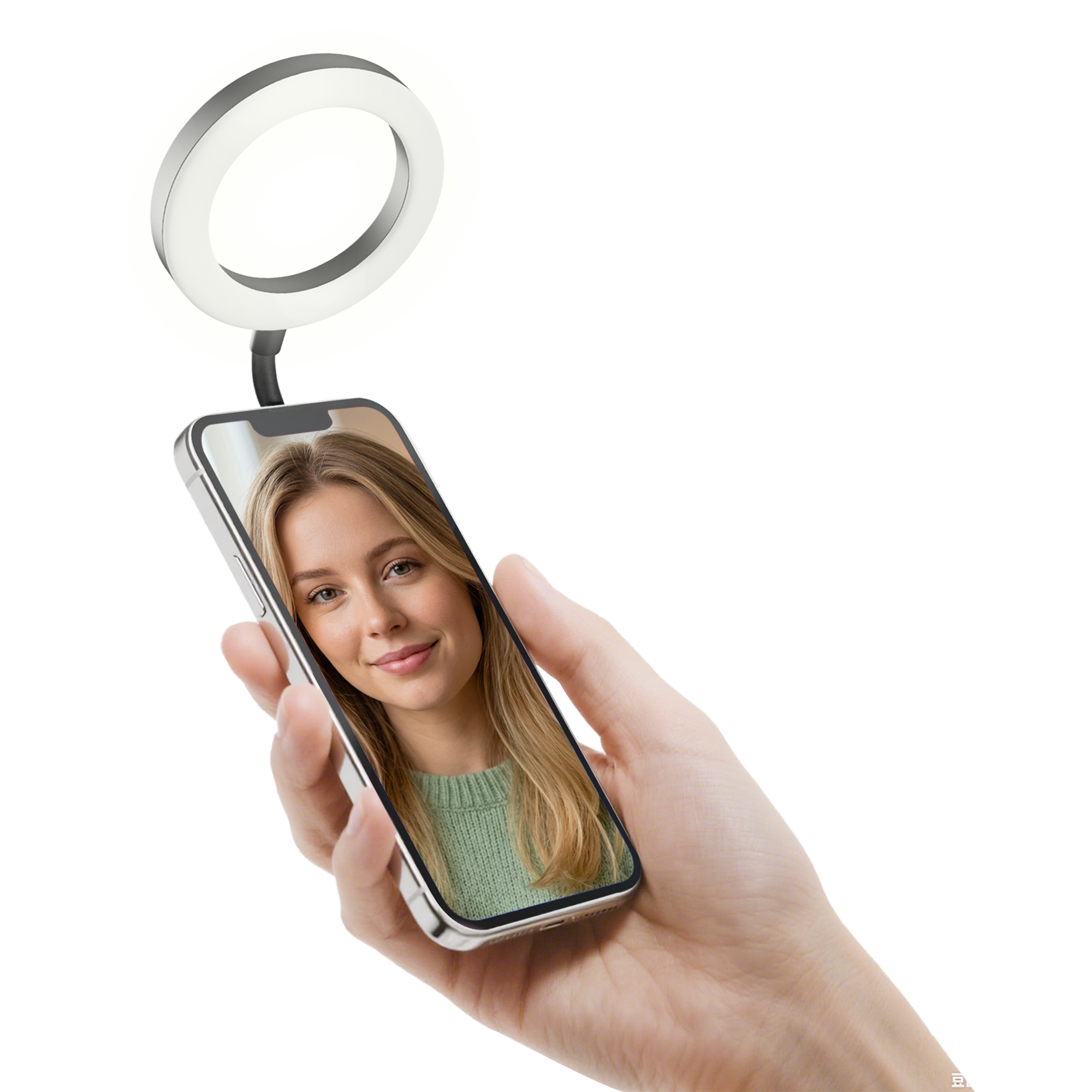 LUMIS Magnetisches LED-Ringlicht für Selfies